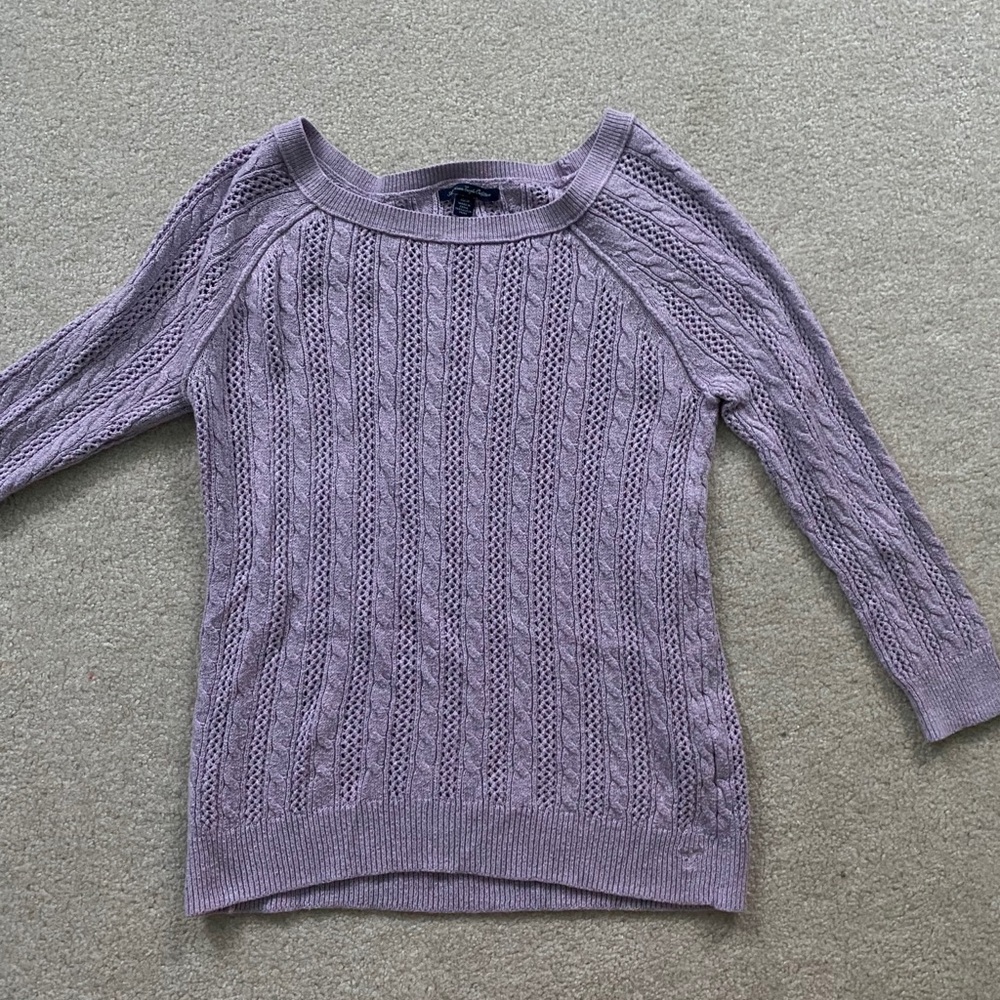 Lavendar sweater